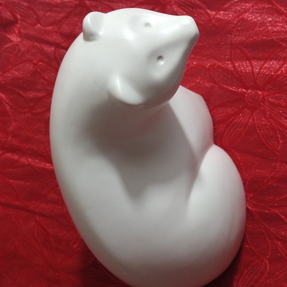 Vintage Polar Bear Ceramic Art - Picture 2 of 7